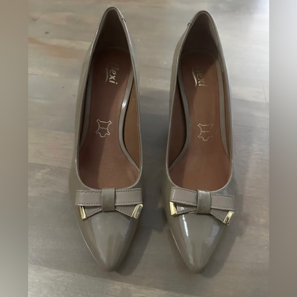 Comfortable Flexi Leather heel